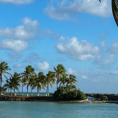Charmant Studio Vue Mer Sans Coupure D'Eau Le Gosier  Kültér fotó