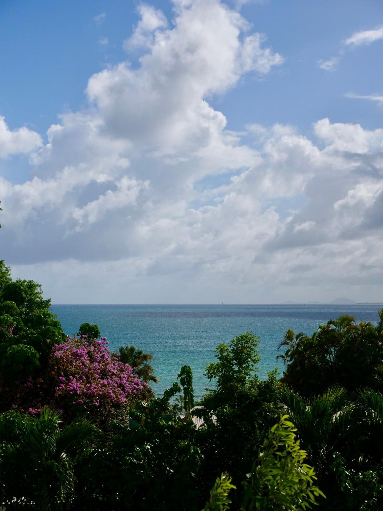 Charmant Studio Vue Mer Sans Coupure D'Eau Le Gosier  Kültér fotó