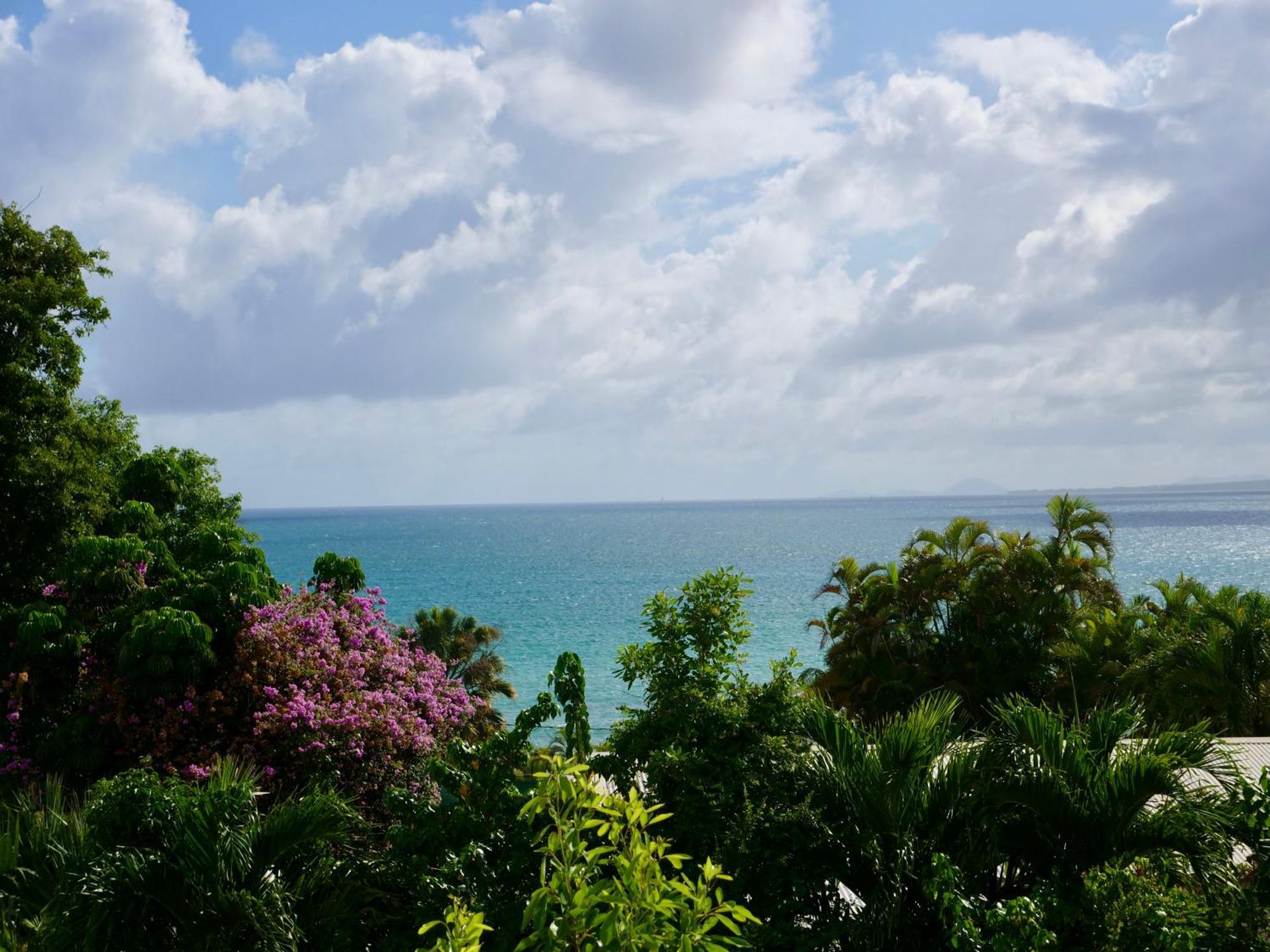 Charmant Studio Vue Mer Sans Coupure D'Eau Le Gosier  Kültér fotó